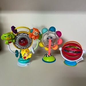 3 Suction Baby Toys